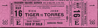 TIGER, DICK-JOSE TORESS FULL TICKET (1967)