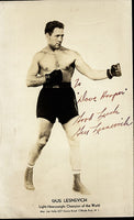 LESNEVICH, GUS SIGNED PHOTO