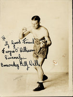 WELLS, BERMONSEY BILLY SIGNED PHOTO