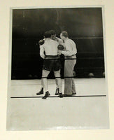 LOUIS, JOE-MAX SCHMELING I LARGE FORMAT ORIGINAL PHOTO (1936)