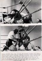 ALI, MUHAMMAD TRAINING WIRE PHOTO (1967-TERRELL FIGHT)