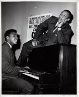 CLAY, CASSIUS-SONNY BANKS WIRE PHOTO (1962)