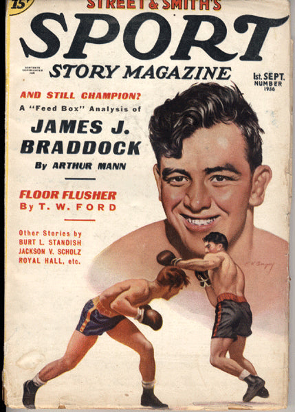 BRADDOCK, JIMMY SPORT STORY MAGAZINE (SEPTEMBER 1936)
