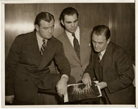 BRADDOCK, JIMMY & MAX SCHMELING WIRE PHOTO
