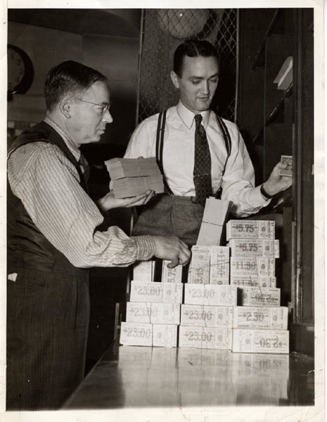 BRADDOCK, JAMES-MAX SCHMELING WIRE PHOTO (1937)