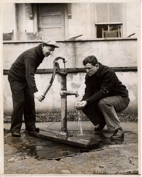 BRADDOCK, JAMES & JOE GOULD WIRE PHOTO