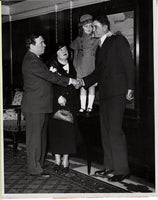 BRADDOCK, JIMMY & JIMMY JOHNSTON WIRE PHOTO