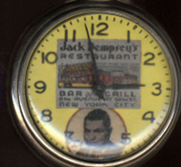 DEMPSEY, JACK SOUVENIR POCKET WATCH