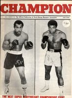 ALI, MUHAMMAD-KEN NORTON III SOUVENIR MAGAZINE (1976)