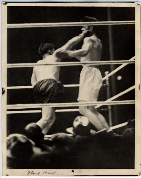 DEMPSEY, JACK-GENE TUNNEY II WIRE PHOTO (1927)