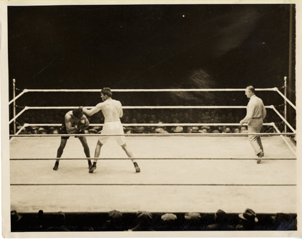 DEMPSEY, JACK-GENE TUNNEY II WIRE PHOTO (1927)