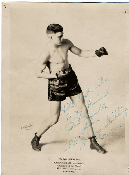 STRIBLING, YOUNG SIGNED PHOTO
