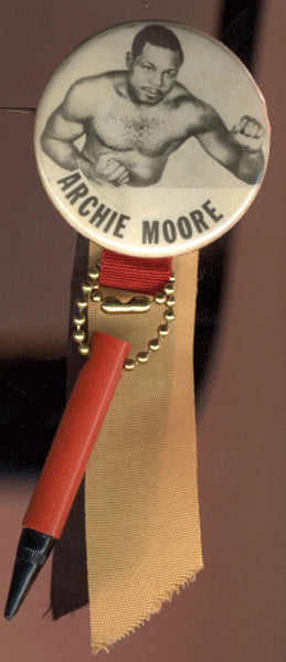 MOORE, ARCHIE VINTAGE SOUVENIR PIN (WITH PEN & RIBBON)