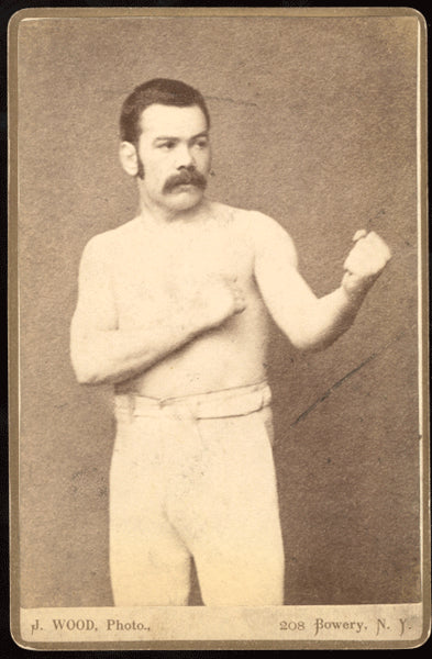 MULLINS, BAT CABINET CARD