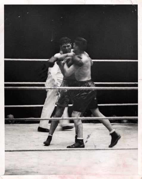 DEMPSEY, JACK-GENE TUNNEY I ORIGINAL WIRE PHOTO (1926)