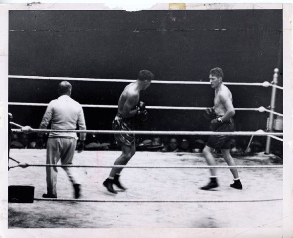 DEMPSEY, JACK-GENE TUNNEY I ORIGINAL WIRE PHOTO (1926)