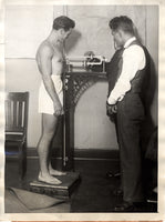 WALKER, MICKEY WIRE PHOTO (1925-SHADE FIGHT)