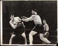 CARNERA, PRIMO-JACK SHARKEY WIRE PHOTO (1933)