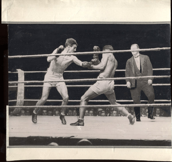 CARPENTIER, GEORGES ORIGINAL WIRE PHOTO (1922)