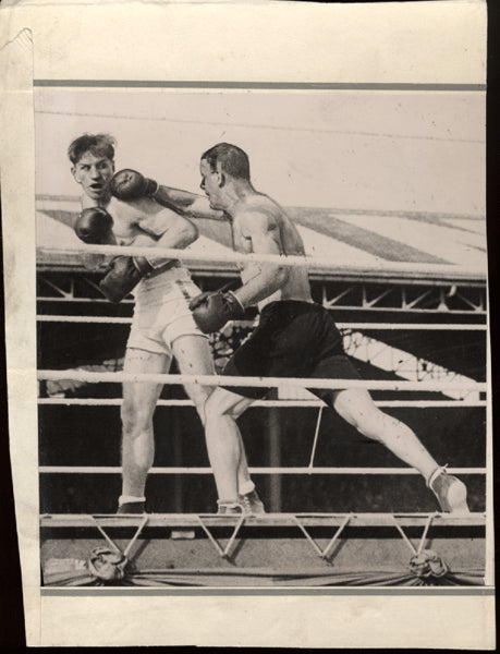 CARPENTIER, GEORGES ORIGINAL WIRE PHOTO