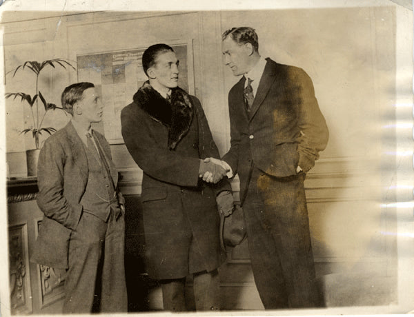 CARPENTIER, GEORGES ORIGINAL WIRE PHOTO (1919)