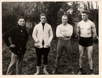 CARPENTIER, GEORGES TRAINING WIRE PHOTO (1919)