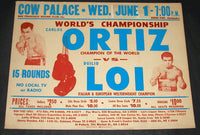 ORTIZ, CARLOS-DUILIO LOI ON SITE POSTER (1960)
