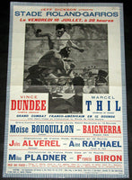 THIL, MARCEL-VINCE DUNDEE ON SITE POSTER (1931)