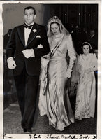 CARNERA, PRIMO & WIFE WIRE PHOTO (1939)