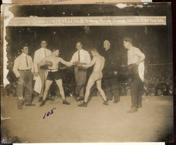 MURPHY, HARLEM TOMMY-OWEN MORAN ANTIQUE ORIGINAL PHOTO (1910)