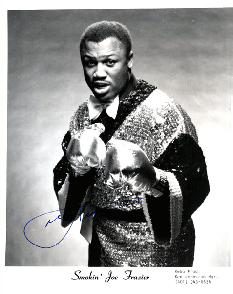 FRAZIER, JOE SIGNED PHOTO