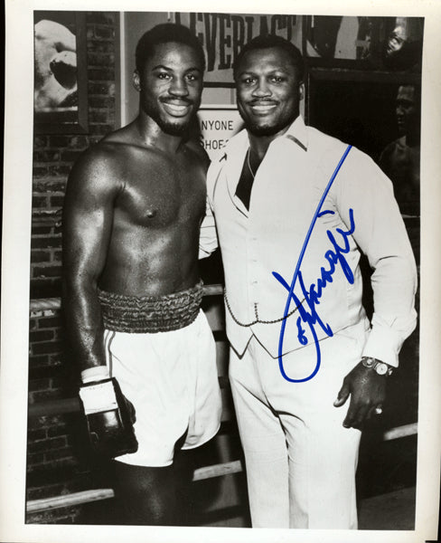 FRAZIER, JOE SIGNED PHOTO