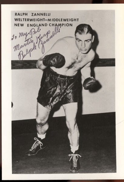 ZANNELLI, RALPH SIGNED PHOTO