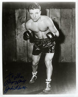 LAMOTTA, JAKE SIGNED PHOTO