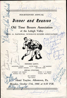 VETERAN BOXERS SIGNED PROGRAM (TERRELL, BASS)