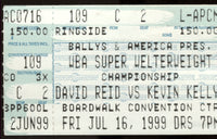 REID, DAVID-KEVIN KELLY STUBLESS TICKET (1999)