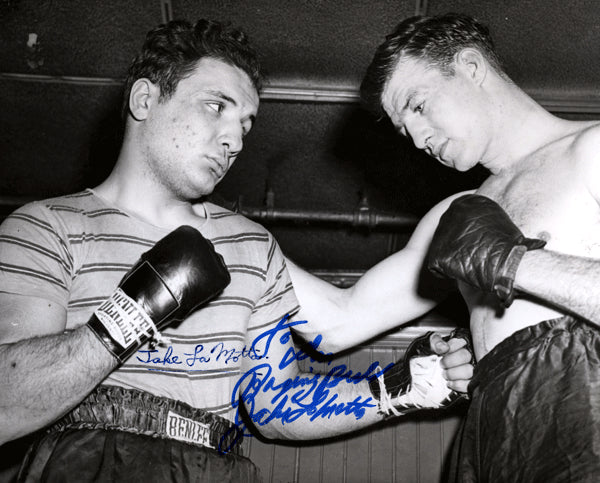 LAMOTTA, JAKE SIGNED PHOTO