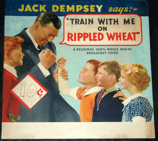 DEMPSEY, JACK RIPPLED WHEAT POSTER