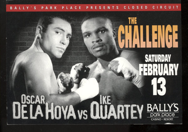 DE LA HOYA, OSCAR-IKE QUARTEY CLOSED CIRCUIT ADVERTISEMENT (1999)