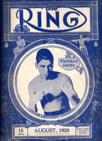 RING MAGAZINE AUGUST 1926
