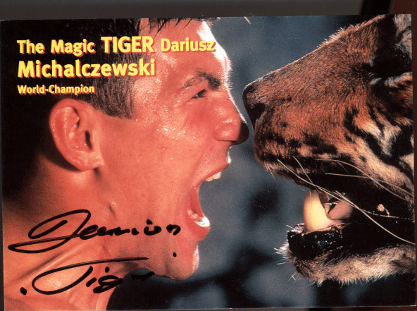 MICHALCZEWSKI, DARIUS SIGNED PHOTO