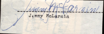 MCLARNIN, JIMMY INK SIGNATURE