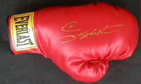LEONARD, SUGAR RAY SIGNED BOXING GLOVE