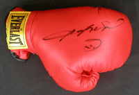 LEONARD, SUGAR RAY SIGNED BOXING GLOVE