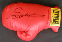 LEONARD, SUGAR RAY SIGNED BOXING GLOVE