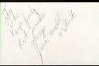MCGIRT, BUDDY SIGNED INDEX CARD