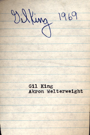 KING, GIL INK SIGNATURE