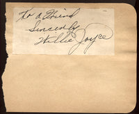 JOYCE, WILLIE INK SIGNATURE