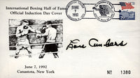 AMBERS, LOU SIGNED FIRST DAY COVER (1992-BOXING HOF)