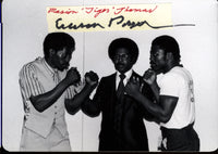 PRYOR, AARON SIGNED PHOTO WITH MARION THOMAS